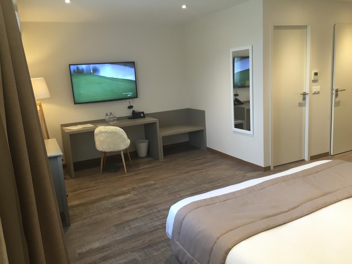 La Sorelle Hotel Golf Et Restaurant Villette-sur-ain Kültér fotó